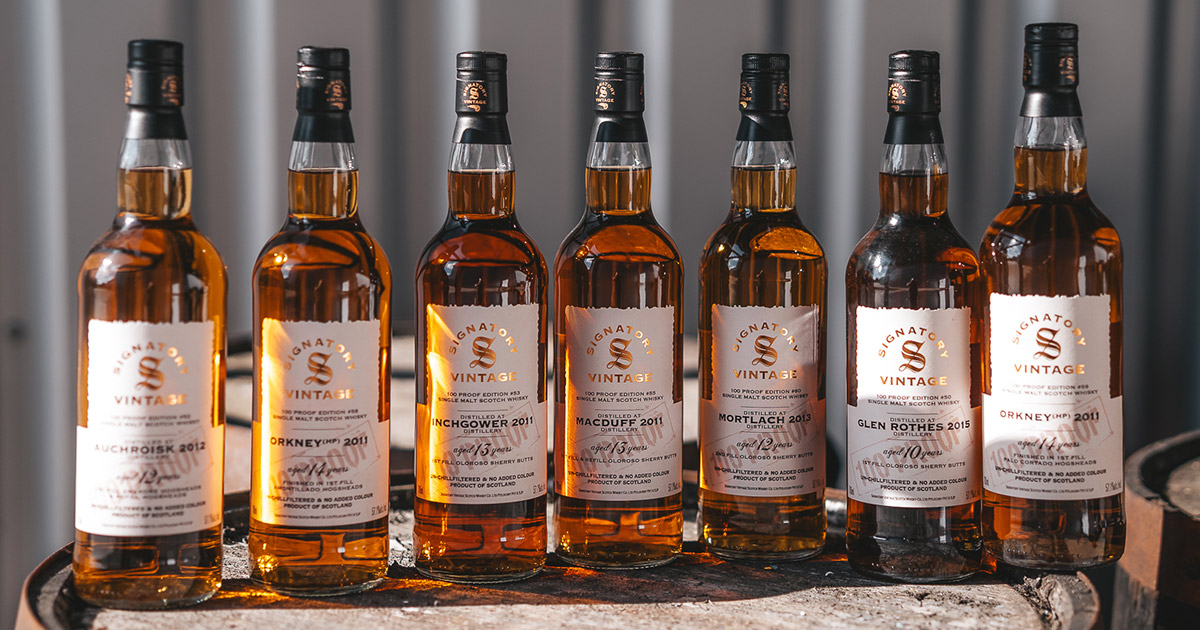 Verschiedene Reihen: Signatory Vintage bringt einige neue Abfüllungen Verschiedene Reihen: Signatory Vintage bringt einige neue Abfüllungen