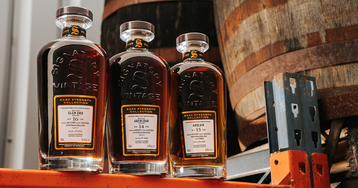 Unabhängig abgefüllt: Signatory Vintage stellt hochprozentige Single Malts vor Unabhängig abgefüllt: Signatory Vintage stellt hochprozentige Single Malts vor