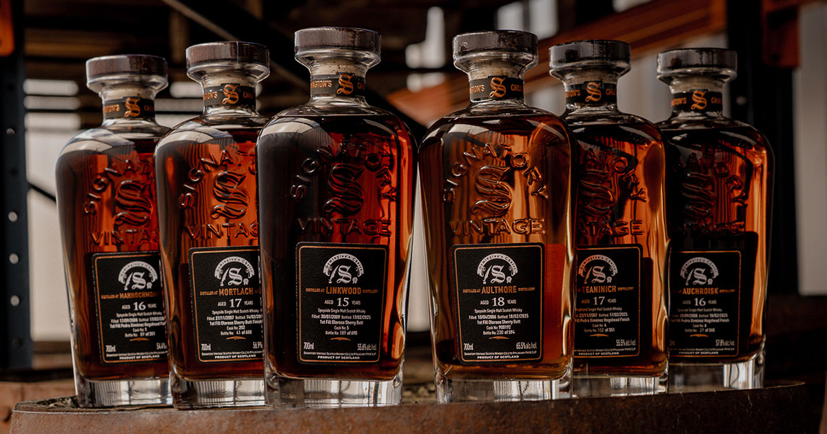 Symington’s Choice: Signatory Vintage mit sechs neuen Sherry Single Casks