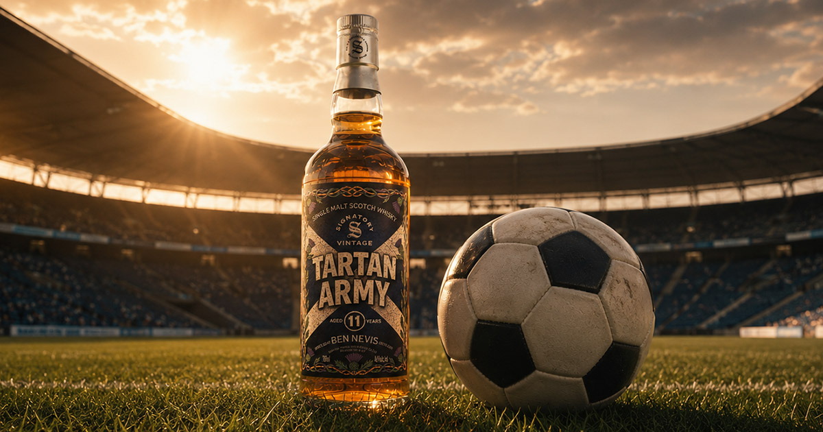 „Tartan Army“: Signatory Vintage mit Ben Nevis 11 Jahre zur Fußball-WM „Tartan Army“: Signatory Vintage mit Ben Nevis 11 Jahre zur Fußball-WM