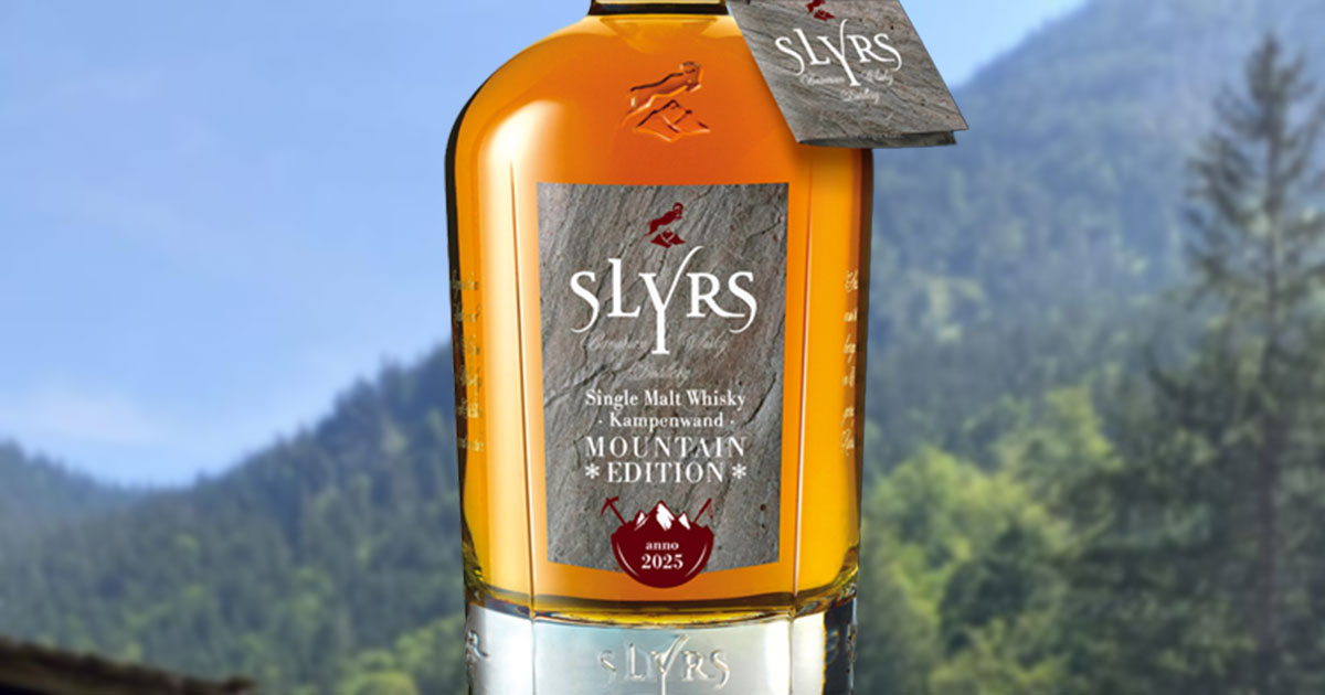Ausgabe 2025: Slyrs Destillerie launcht Mountain Edition „Kampenwand“