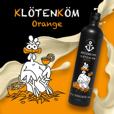 Spitzmund Klötenköm Orange Spitzmund Klötenköm Orange