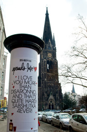 Disaronno-Spreads-Love Plakate in Berlin