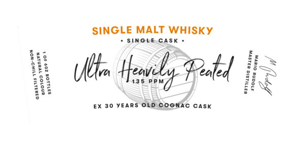 St. Kilian Single ex Cognac 30 Years Old Cask - Ultra Heavily Peated