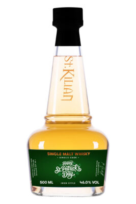 eine Flasche St. Kilian Happy St. Patrick's Day Single Cask