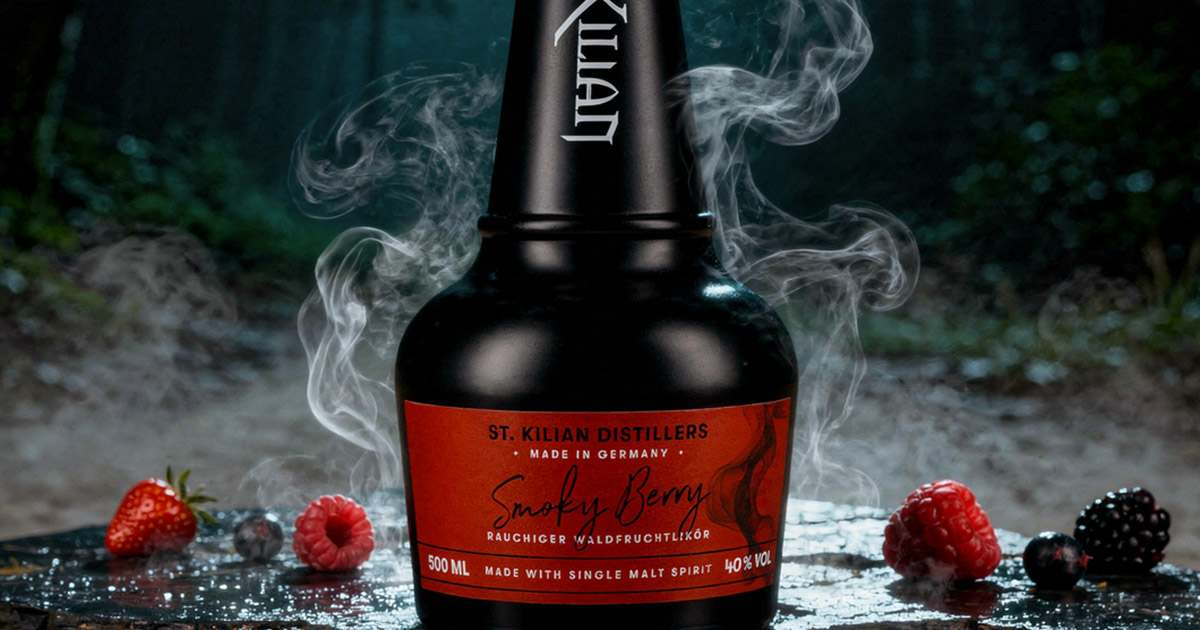 Smoky Berry: St. Kilian Distillers neu mit rauchigem Waldfruchtlikör Smoky Berry: St. Kilian Distillers neu mit rauchigem Waldfruchtlikör