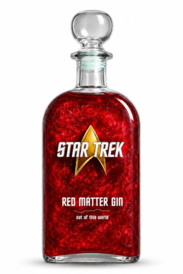 Star Trek Red Matter Gin eine Flasche Star Trek Red Matter Gin