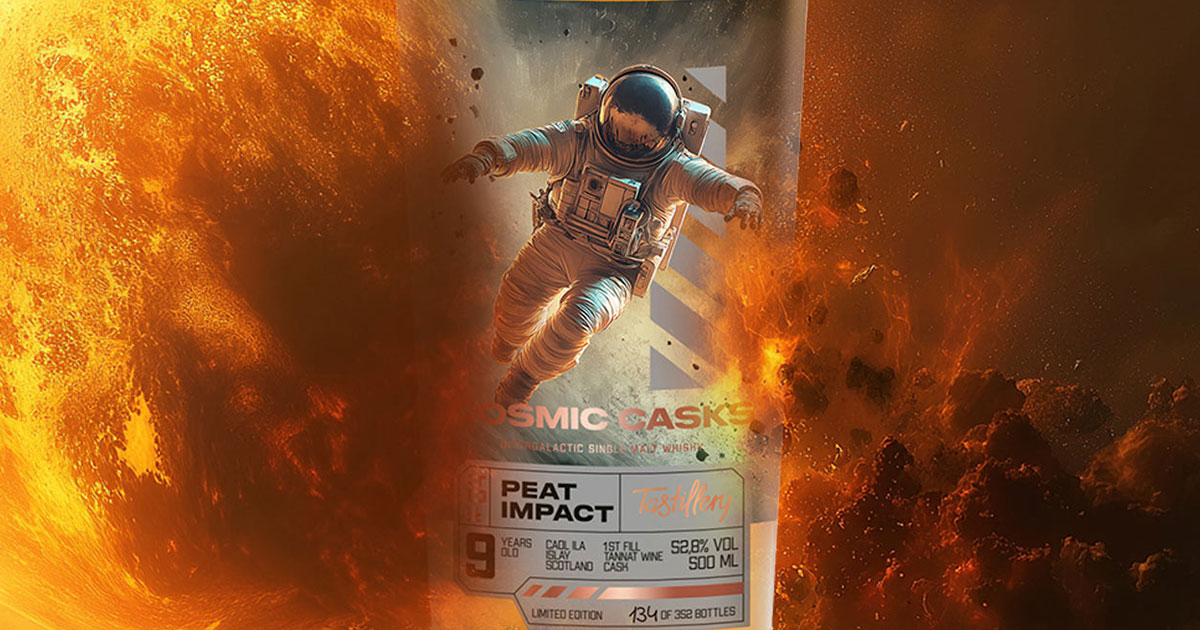 Caol Ila 9 Jahre: Tastillery lanciert Cosmic Casks 04: Peat Impact