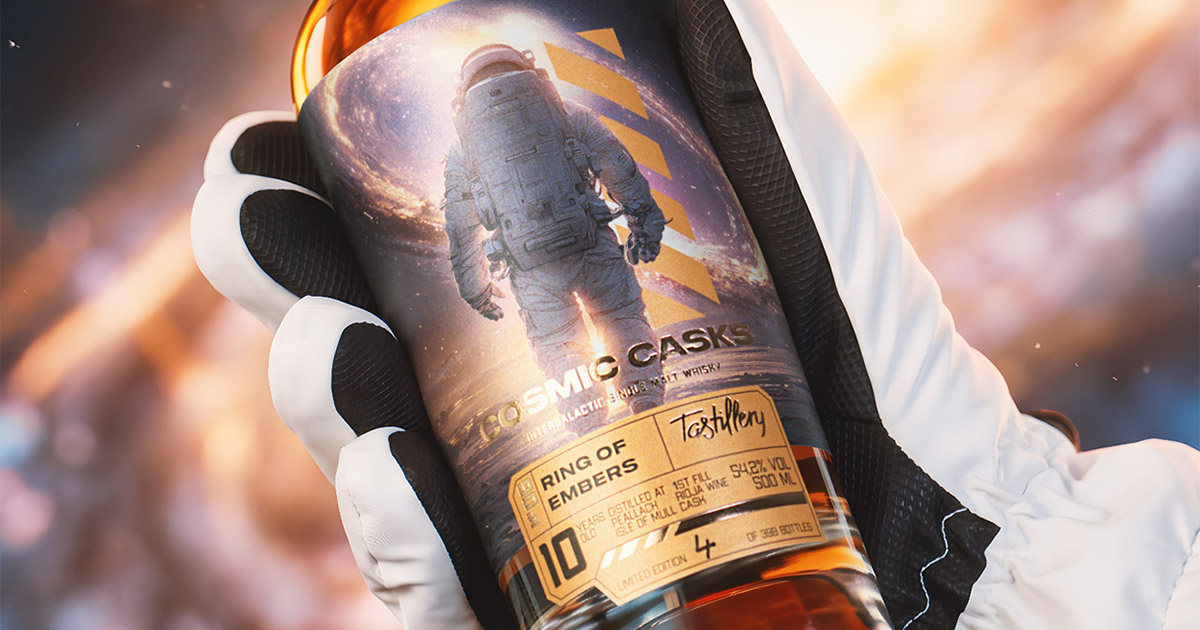 Peallach 10 Jahre: Tastillery bringt Cosmic Casks 06: Ring of Embers