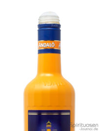 Andalö Aperitif Hals der Hals einer Flasche Andalö Aperitif