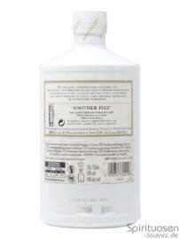 Another Hendrick's Gin Rückseite eine Flasche Another Hendrick's Gin von hinten