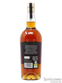 Artwerk Bio Brandy Double Oak Edition Rückseite