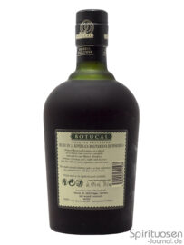 Botucal Reserva Exclusiva Rückseite Botucal Reserva Exclusiva Rückseite