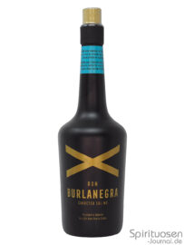Burlanegra Rum Vorderseite eine Flasche Burlanegra Rum von vorne