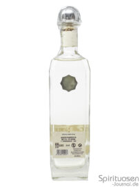 Casa Noble Blanco Rückseite eine Flasche Casa Noble Blanco von hinten