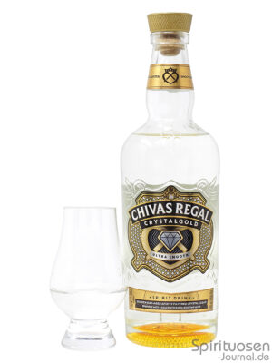 Chivas Regal Crystalgold eine Flasche Chivas Regal Crystalgold nebst Glas