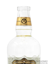 Chivas Regal Crystalgold Hals der Hals einer Flasche Chivas Regal Crystalgold