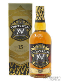 Chivas Regal XV Verpackung eine Flasche Chivas Regal XV nebst Geschenkverpackung