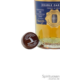 der Verschluss einer Flasche Clonakilty Double Oak Cask
