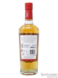 Clonakilty Port Cask Rückseite eine Flasche Clonakilty Port Cask von hinten