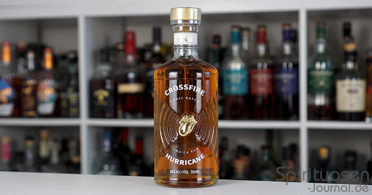 Crossfire Hurricane Gold Rum im Test: Rund mit dem gewissen „Funk“ Crossfire Hurricane Gold Rum im Test: Rund mit dem gewissen „Funk“