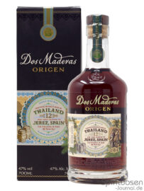 Dos Maderas Origen Thailand 12 Jahre Verpackung Dos Maderas Origen Thailand 12 Jahre Verpackung