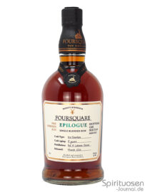 eine Flasche Foursquare Epilogue von vorne