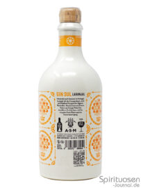 Gin Sul Laranjal Rückseite Gin Sul Laranjal Rückseite