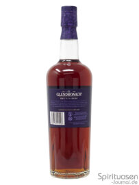 eine Flasche The Glendronach Ode to the Dark von hinten