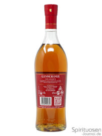 Glenmorangie Lasanta 15 Jahre Rückseite