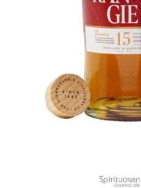 Glenmorangie Lasanta 15 Jahre Verschluss