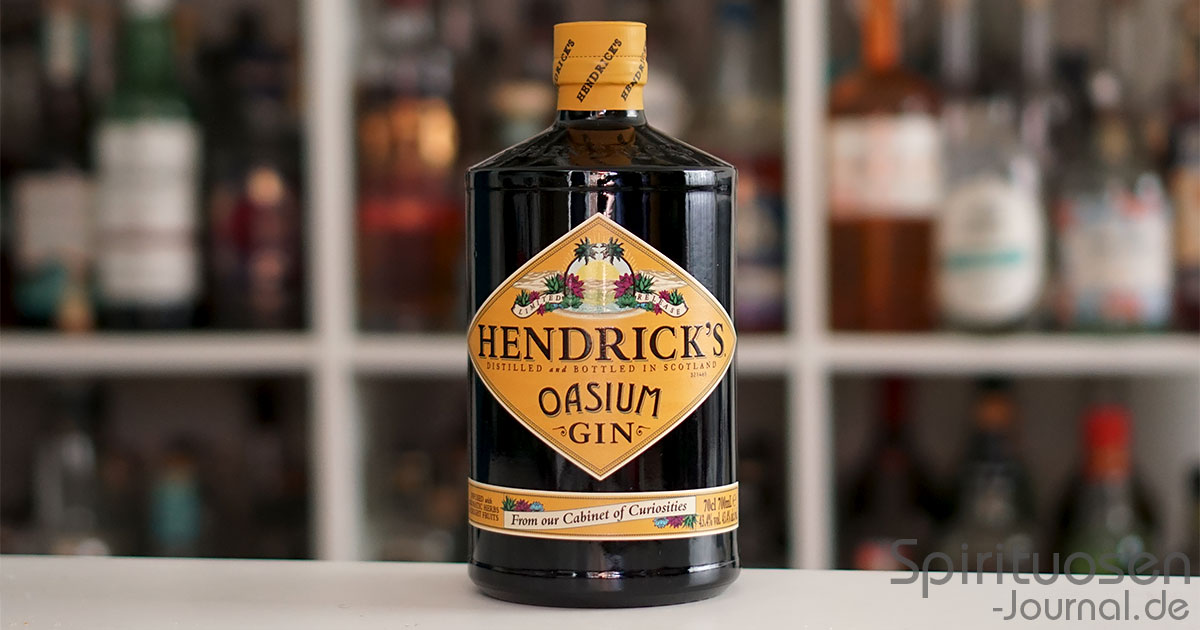 Hendrick’s Oasium im Test: Süße Frucht und ein pfeffrig würziges Potpourri