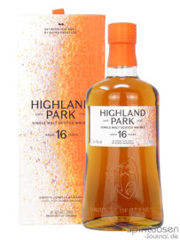 Highland Park 16 Jahre „Between You and I“ Verpackung eine Flasche Highland Park 16 Jahre „Between You and I“ nebst Geschenkverpackung