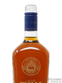Metaxa 12 Sterne Hals der Hals einer Flasche Metaxa 12 Sterne