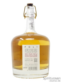 Poli Grappa Cleopatra Moscato Oro Rückseite