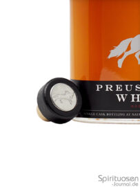 Preussischer Whisky 12 Jahre First Edition Verschluss Preussischer Whisky 12 Jahre First Edition Verschluss