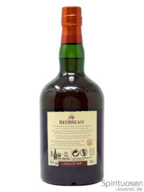 Redbreast Lustau Edition Rückseite Redbreast Lustau Edition Rückseite