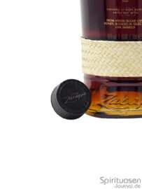 der Verschluss einer Flasche Ron Zacapa Solera Gran Reserva