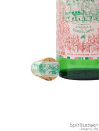 Scaramanga Rhum Agricole Verschluss der Verschluss einer Flasche Scaramanga Rhum Agricole