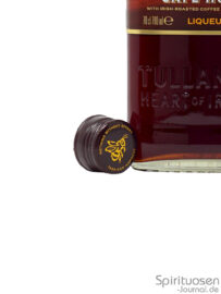 Tullamore D.E.W. Café Honey Verschluss der Verschluss einer Flasche Tullamore D.E.W. Café Honey