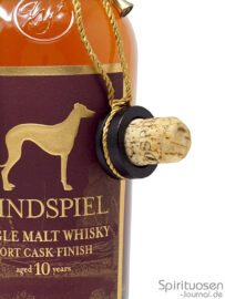Windspiel 10 Jahre Port Cask Finish Verschluss Windspiel 10 Jahre Port Cask Finish Verschluss