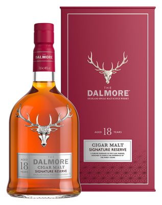 The Dalmore Cigar Malt Signature Reserve 18 Jahre eine Flasche The Dalmore Cigar Malt Signature Reserve 18 Jahre nebst Geschenkhülle