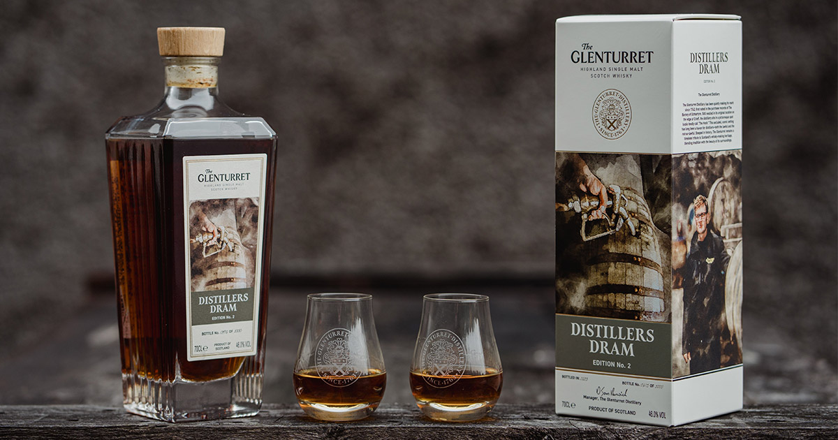 Streng limitiert: The Glenturret Distillers Dram Edition No. 2 erreicht Deutschland Streng limitiert: The Glenturret Distillers Dram Edition No. 2 erreicht Deutschland