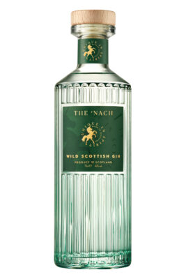 The ’Nach Wild Scottish Gin eine Flasche The ’Nach Wild Scottish Gin