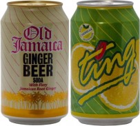 Ting Grapefruit Soda und Old Jamaica Ginger Beer