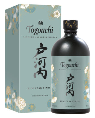 Togouchi Rum Cask Finish eine Flasche Togouchi Rum Cask Finish nebst Geschenkverpackung