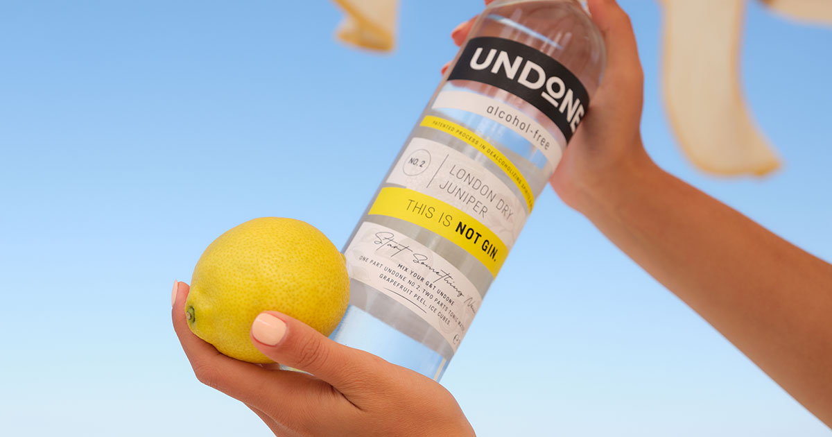 Alkoholfreier Genuss: Undone startet „Sky & Dry“-Kampagne Alkoholfreier Genuss: Undone startet „Sky & Dry“-Kampagne