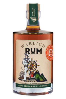 eine Flasche Warlich Rum Liebl Edition Nr. 1