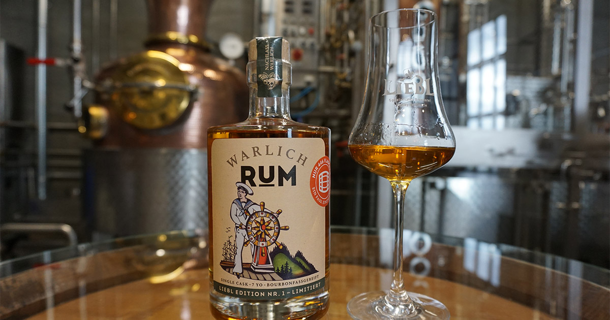 Single Cask: Warlich Rum lanciert Liebl Edition Nr. 1