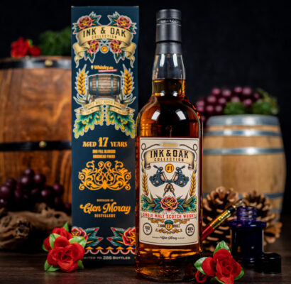 Glen Moray 17 Jahre - Ink & Oak Collection Glen Moray 17 Jahre - Ink & Oak Collection